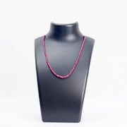 Ruby Burma Necklace Love Rocks Necklace